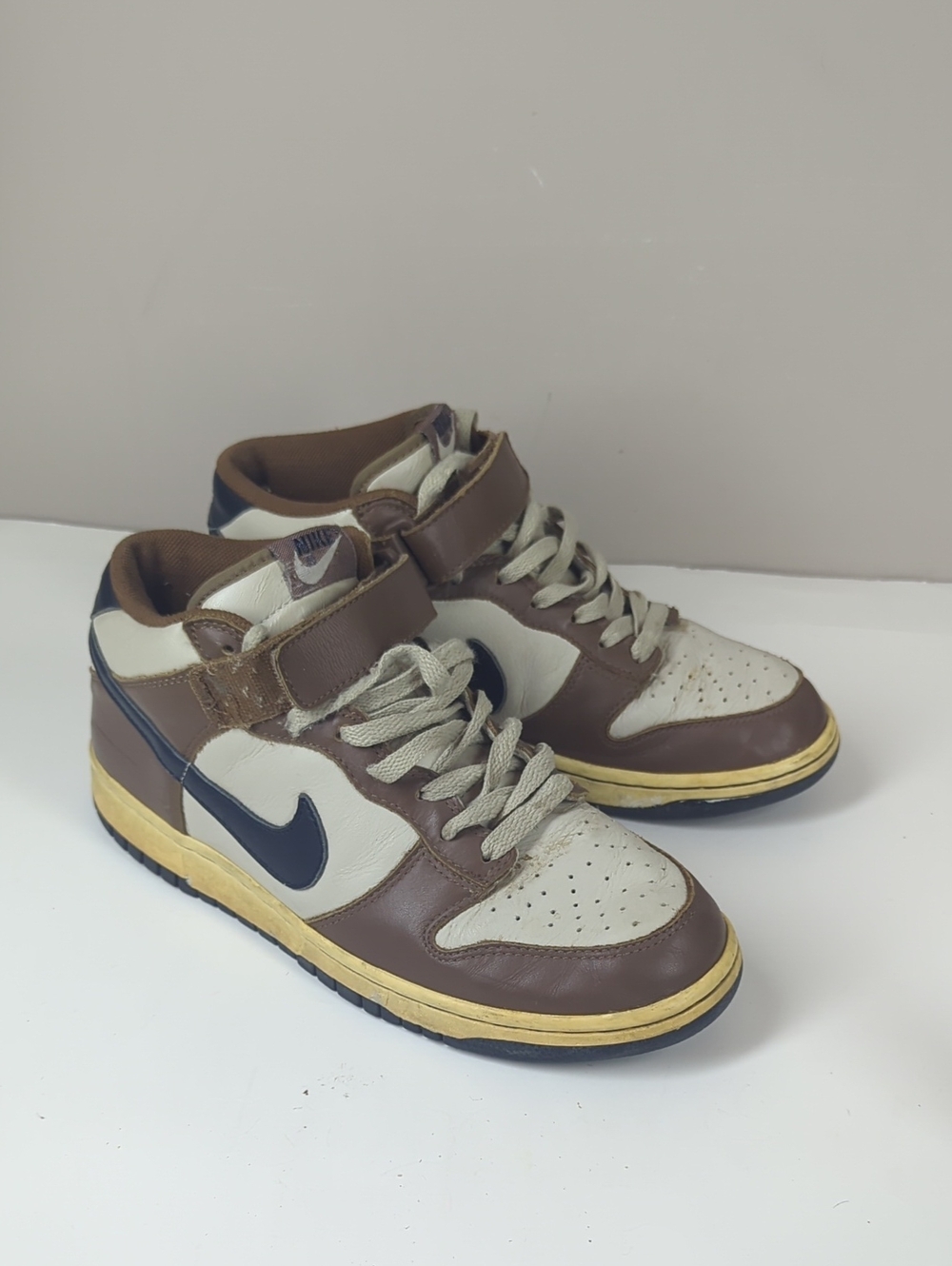 VTG 2003 Nike Dunk Mid Brown Birch 308751-241 Salesman Sample VP Promo 9